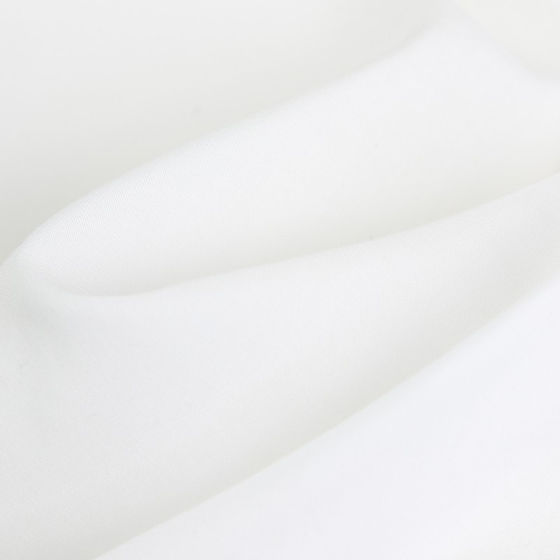 WEWE/唯唯 春季新品米白简约其实时尚OL单排扣舒适100%天丝衬衫4