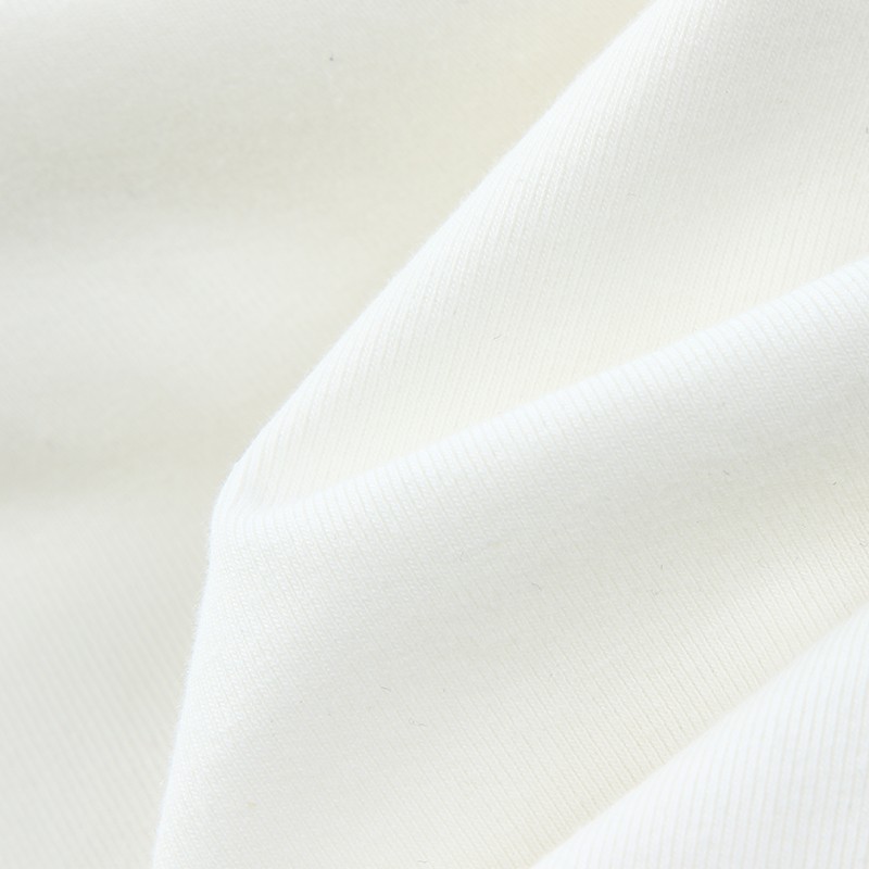 WEWE/唯唯 夏季新品成熟低领绳扣装饰纯色T恤4